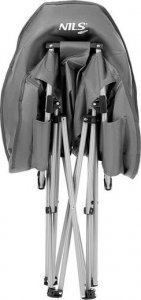 Nils Extreme NC3070 Składane krzesło kempingowe, szare 11