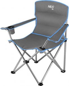 Nils Extreme NC3079 SZARO-NIEBIESKIE KRZESŁO TURYSTYCZNE NILS CAMP 2