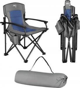 Nils Extreme NC3075 NIEBIESKIE KRZESŁO TURYSTYCZNE NILS CAMP 2