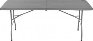 Saska Garden STÓŁ CATERINGOWY BANKIETOWY SKŁADANY W WALIZKĘ 180X70CM MAX.120KG Kolor: Biały 16