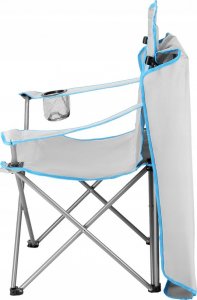 Nils Extreme NC3087 SZARE KRZESŁO TURYSTYCZNE Z DASZKIEM NILS CAMP 5