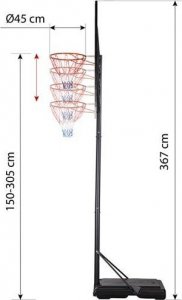 Nils Extreme ZDK319E KOSZ DO KOSZYKÓWKI NILS 4