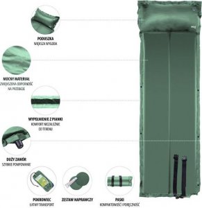 Nils Extreme NC4008 ZIELONA MATA SAMOPOMUJĄCA NILS CAMP 3