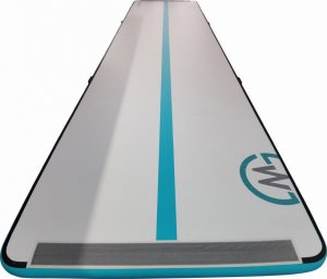 Master Dmuchany materac gimnastyczny Airtrack S-Pro 600 cm x 150 cm x 10 cm szary 3
