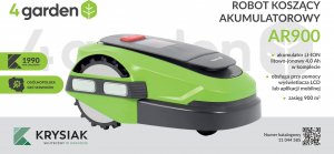 Robot koszący AL-KO Robot koszący AR900 4GARDEN 16