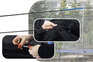 Thunder KIJ Z WŁÓKNA SZKLANEGO DO TRAMPOLINY THUNDER 16FT 2