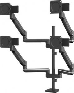 Fellowes Uchwyt biurkowy na 4 monitory do 40" (8610301) 2