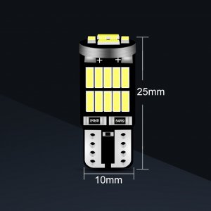 SKLEPLEDY ŻARÓWKA LED W5W T10 POSTOJOWA WNĘTRZA 360 4