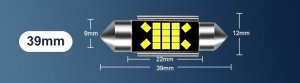 SKLEPLEDY ŻARÓWKA RURKA LED 39MM C3W C5W XSTORM 16SMD CANBUS 7