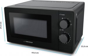 Kuchenka mikrofalowa Esperanza Estofado EKO011K 3