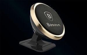 Baseus Magnetyczny uchwyt do telefonu (złoty) 13