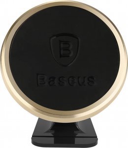 Baseus Magnetyczny uchwyt do telefonu (złoty) 23