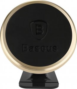 Baseus Magnetyczny uchwyt do telefonu (złoty) 10
