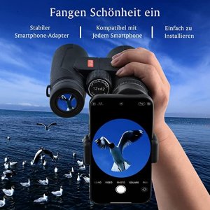 Lornetka Joylars Lornetka 12x42 O Szerokim Polu Widzenia 23 mm 2