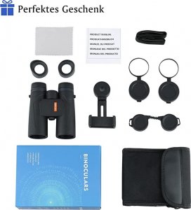 Lornetka Joylars Lornetka 12x42 O Szerokim Polu Widzenia 23 mm 3