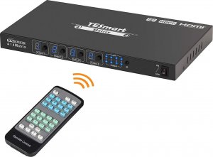 TESmart Przełącznik matrycowy HDMI 4x4 HDCP 1.4 4K QMV 1