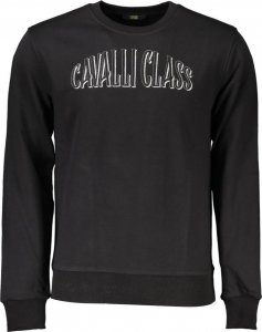Cavalli Class BLUZA BEZ ZAMKA CAVALLI CLASS CZARNA MĘSKA 2XL 1