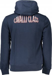 Cavalli Class BLUZA MĘSKA CAVALLI CLASS Z ZAMKIEM NIEBIESKA M 2