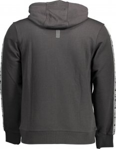 Cavalli Class BLUZA KLASA CAVALLI Z ZAMKIEM MĘSKA CZARNA 2XL 2