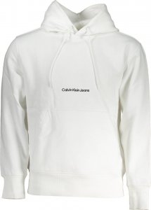 Calvin Klein CALVIN KLEIN BIAŁA BLUZA MĘSKA BEZ ZAMKA L 1