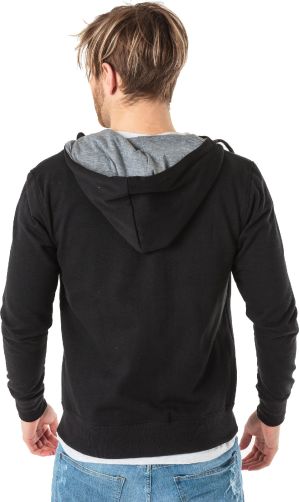Hi-Tec Bluza męska Silan Black/Grey Melange r. L 4