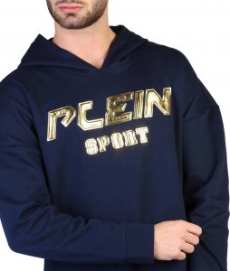 Plein Sport SPORTOWA BLUZA PLEIN BEZ ZAMKA MĘSKA NIEBIESKA L 3