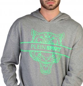 Plein Sport SPORTOWA BLUZA PLEIN BEZ ZAMKA MĘSKA SZARA XL 3