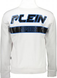 Plein Sport SPORTOWA BLUZA PLEIN Z ZAMKIEM MĘSKA BIAŁA S 2
