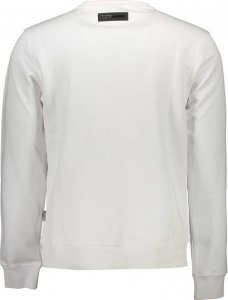 Plein Sport SPORTOWA BLUZA PLEIN BEZ ZAMKA MĘSKA BIAŁA 2XL 2