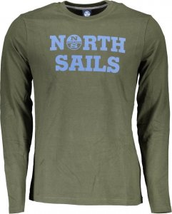 NORTH SAILS NORTH SAILS T-SHIRT Z DŁUGIM RĘKAWEM MĘSKI ZIELONY 3XL 1