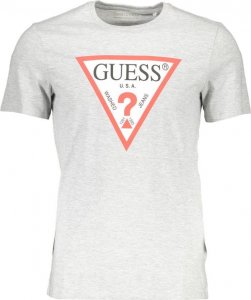 Guess MĘSKA KOSZULKA Z KRÓTKIM RĘKAWEM GUESS JEANS SZARA M 1