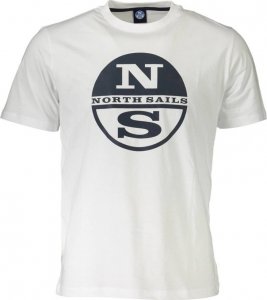 NORTH SAILS NORTH SAILS T-SHIRT Z KRÓTKIM RĘKAWEM MĘSKI BIAŁY XL 1