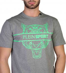 Plein Sport T-SHIRT MĘSKI Z KRÓTKIM RĘKAWEM PLEIN SPORT SZARY L 3