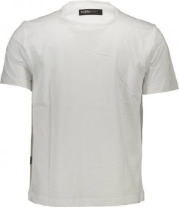 Plein Sport PLEIN SPORT BIAŁA MĘSKA KOSZULKA Z KRÓTKIM RĘKAWEM 2XL 2