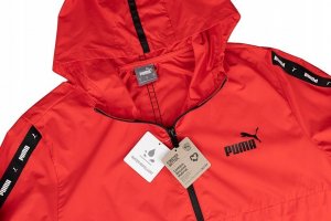 Kurtka męska Puma ESS+TAPE Windbreaker czerwona r. L 5
