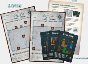 Czacha Games KARTOGRAFOWIE PAKIET MAP - AFFRIL: KRAINA WIEDZY TAJEMNEJ 4
