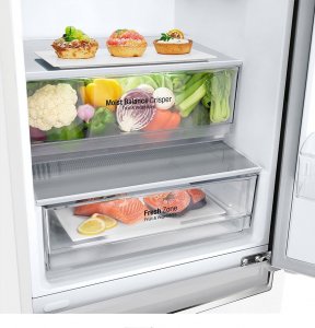 Lodówka LG GBB61SWJMN 6