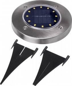 Maclean Lampa solarna najazdowa MCE318 LED IP44 12 SMD 4000K 3