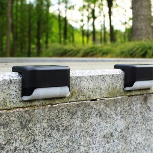 Oprawa schodowa Maclean Lampa solarna schodowa tarasowa MCE319 LED IP44 4000K czujnik zmierzchu 14