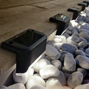 Oprawa schodowa Maclean Lampa solarna schodowa tarasowa MCE319 LED IP44 4000K czujnik zmierzchu 4