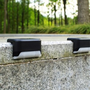 Oprawa schodowa Maclean Lampa solarna schodowa tarasowa MCE319 LED IP44 4000K czujnik zmierzchu 5