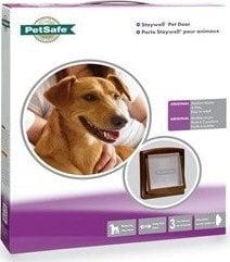 Pet Safe durys katėms ir šunims Brown, M dydis 1