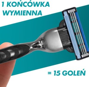 Gilette Zestaw Gillette Mach3 - Maszynka do golenia dla mężczyzn + 12 ostrzy wymiennych 2