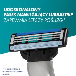 Gilette Zestaw Gillette Mach3 - Maszynka do golenia dla mężczyzn + 12 ostrzy wymiennych 3