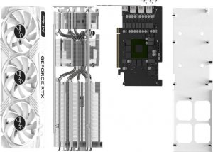 Karta graficzna PNY GeForce RTX 4070 Ti Verto White 12GB GDDR6X (VCG4070T12TFWXPB1) 1