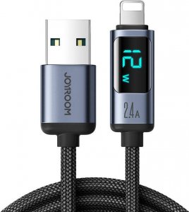Kabel USB Joyroom USB-A - Lightning 1.2 m Czarny (S-AL012A16) 1