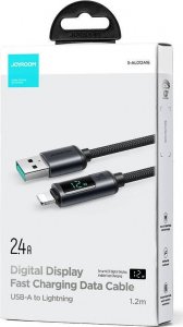 Kabel USB Joyroom USB-A - Lightning 1.2 m Czarny (S-AL012A16) 8