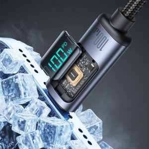 Kabel USB Joyroom USB-C - USB-C 1.2 m Czarny (S-CC100A16 1.2m CB) 2