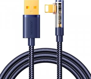 Kabel USB Joyroom Kabel do USB-A / Lightning / Angle / 1.2m Joyroom S-UL012A6 (niebieski) 1
