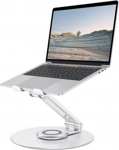 Omoton Stojak na laptop regulowany Omoton LA04 (srebrny) 2